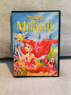 Η Μικρή Γοργόνα DVD σαν καινούργιο, μεταγλωττισμένο, περιπέτεια, αισθηματικό, κινούμενα σχέδια