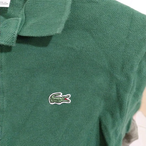 Lacoste green polo t-shirt boy's size 12 used