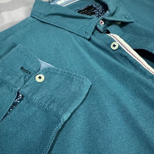 Zara Man shirt forest green slim fit, like new, size L
