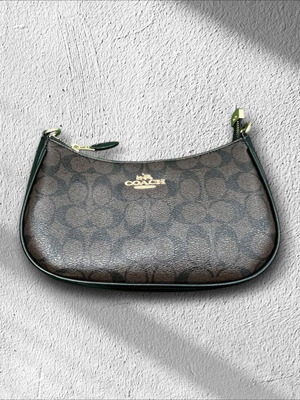 Coach Teri τσάντα dark brown νέα