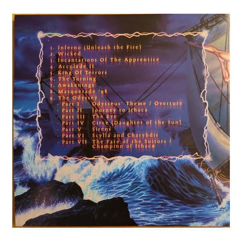 Symphony X The Odyssey vinyl 2LP limited edition sealed