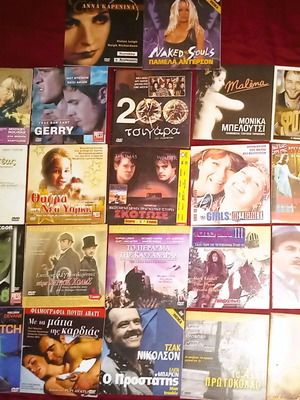 Movies used, pack of 22 dubbed DVDs