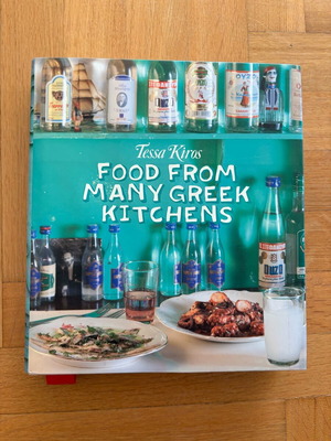 Книга за готвене Food From Many Greek Kitchens като нова, Tessa Kiros