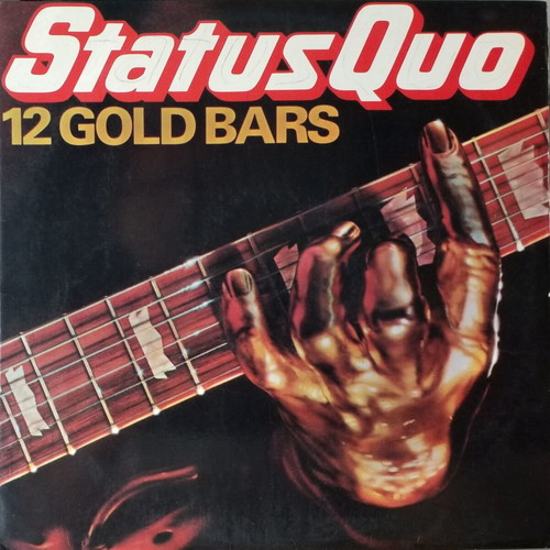 Status Quo 12 Gold Bars βινύλιο LP μεταχειρισμένο, ροκ