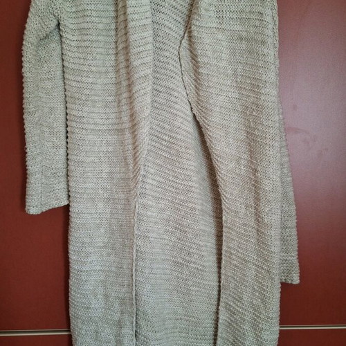 Pull & Bear knitted cardigan beige like new, long
