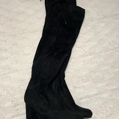 Elta black boots used, size 37