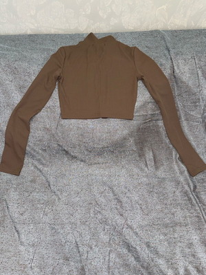 Brown blouse new, size XS