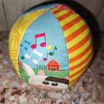 Chicco musical soft ball toy