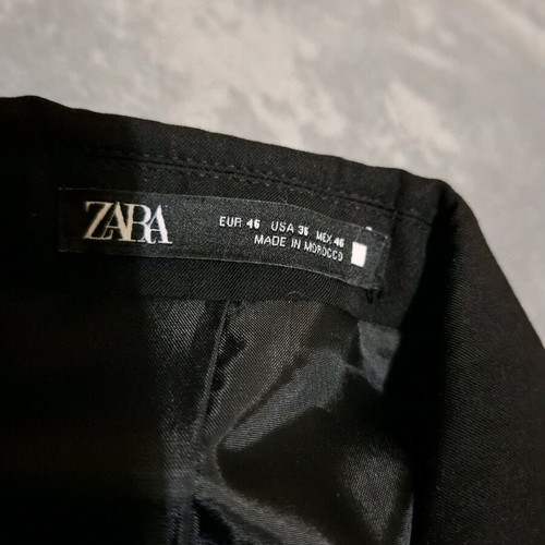 Zara jacket black classic like new, men's size 46