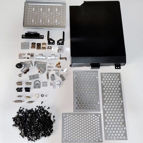 Retro electronic and mechanical parts pack made in Japan like new