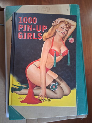 1000 Pin Up Girls book like new, Taschen edition