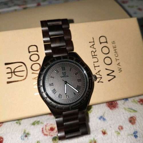 UWOOD Authentic Wooden Watch New Analog