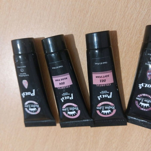 Nail gel used, some