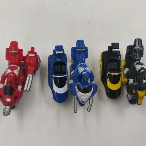 Power Rangers Micromachines used figures, pack of 3