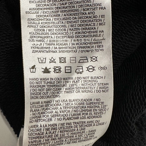 Guess sweatshirt and Massimo Dutti skirt like new, black
