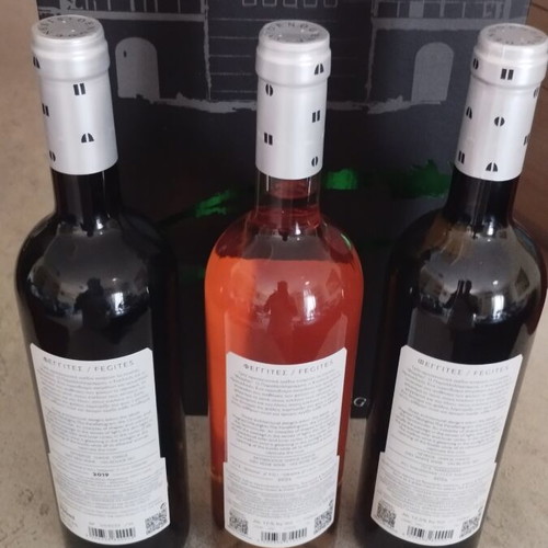 Oenogenesis Premium Wine Gift Set of 3 bottles new