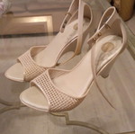 Melissa sandals beige used, size 39