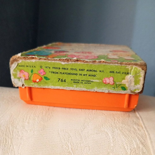 Fisher Price musical toy My name is Michael 1974 used