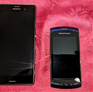 Sony Xperia Z3 + Sony Ericsson Vivaz ΜΗ ΛΕΙΤΟΥΡΓΙΚΑ (για επισκευή ή ανταλλακτικά) + Δώρο SQ11 Mini Camera Full HD ΜΗ ΛΕΙΤΟΥΡΓΙΚΗ