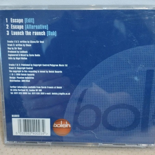 Laidback Escape CD like new, electronic big beat