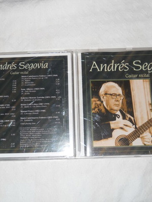Andrés Segovia Guitar Recital CD