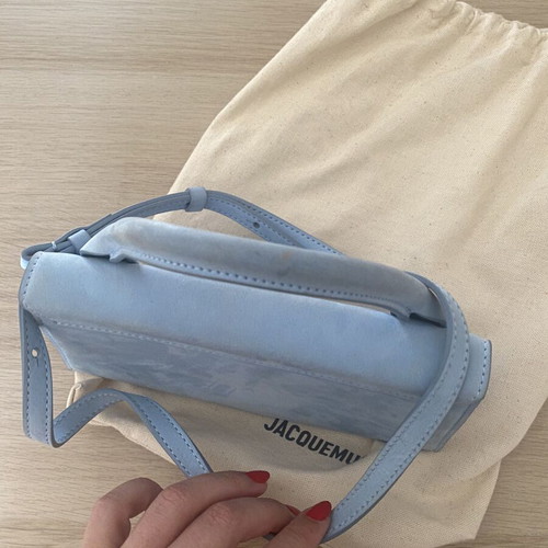 Jacquemus The Long Chiquito bag used, blue turquoise