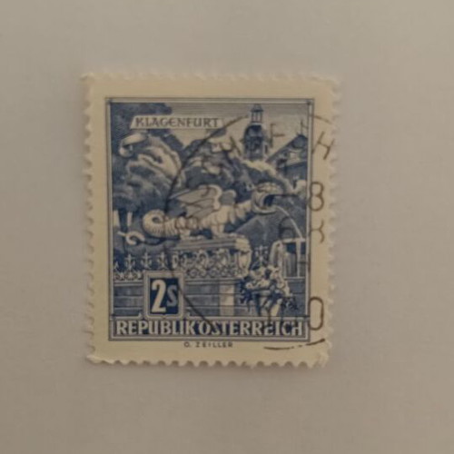 Austrian Klagenfurt 2s Stamp like new