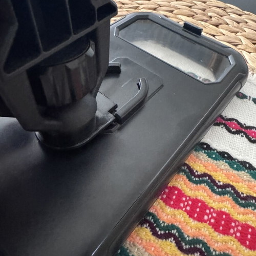 Waterproof mobile phone case for bike handlebar used