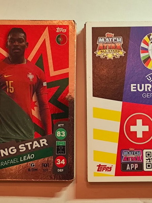 Euro 2024 Topps Match Attax cards like new, pack of 60
