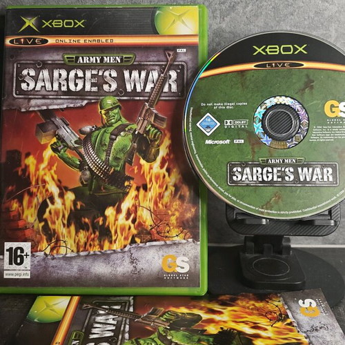 Army Men: Sarge's War Xbox Original used