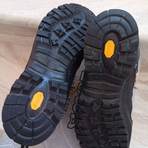 Salewa MS Alp Trainer Mid GTX hiking boots like new, size 44, green and yellow