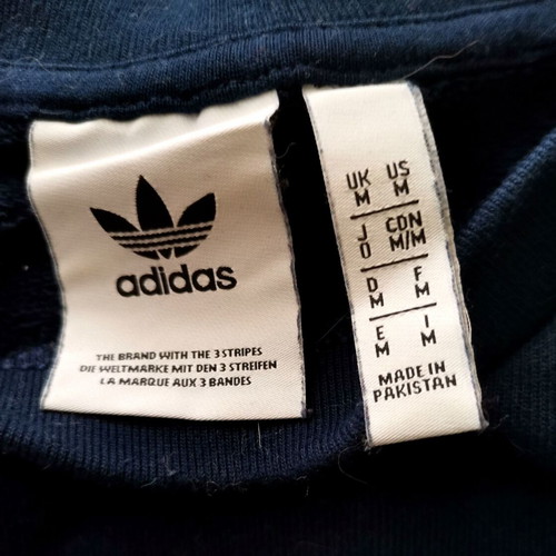 Adidas Originals Trefoil Crew sweatshirt Medium like new, blue