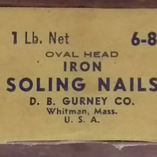 Collectible boxes with nails used, set of 4 pieces