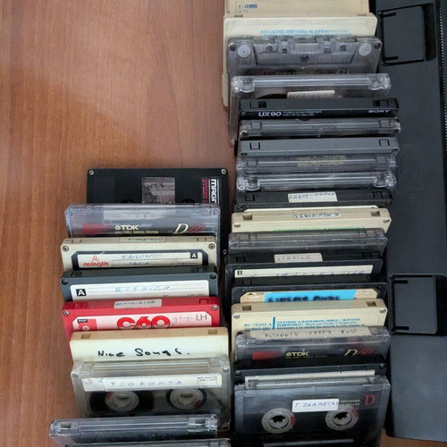 67 cassette tapes for cassette player, various genres