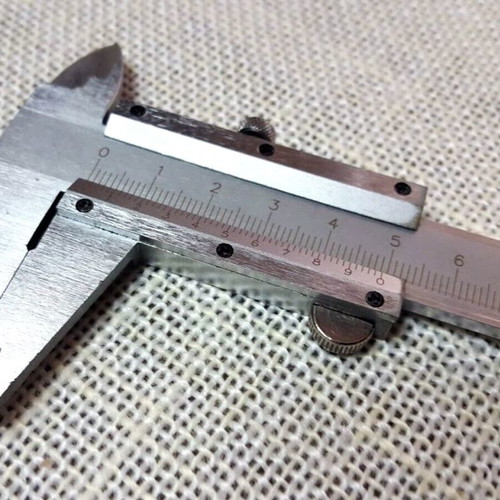 Vintage stainless steel caliper micrometer 20 cm used