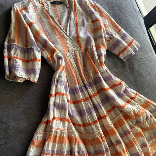 Zwillingsherz summer dress like new, colorful cotton, one size