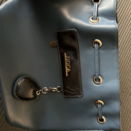 Doca women's handbag like new, blue