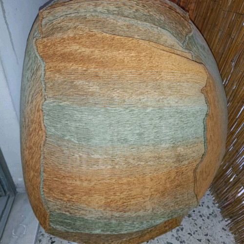 Living room pouf used large size with soft filling