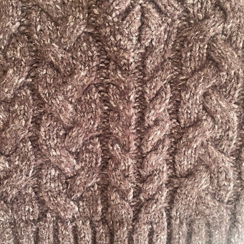 Knitted vest Oysho like new, brown, size S