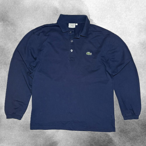 Lacoste Navy Long Sleeve Polo Shirt like new, size M