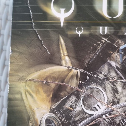 Quake II Quad Damage PC Big Retail Box 4-disc set like new