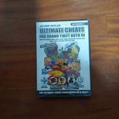 Action Replay Ultimate Cheats for Grand Theft Auto III new