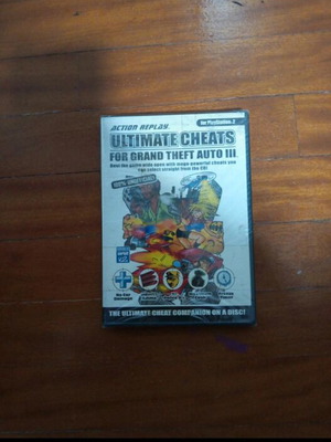Action Replay Ultimate Cheats for Grand Theft Auto III new