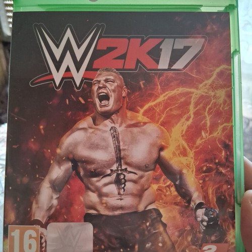 WWE 2K17 Xbox One game like new with manual