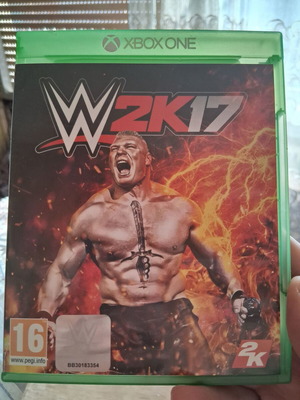 WWE 2K17 Xbox One game like new with manual