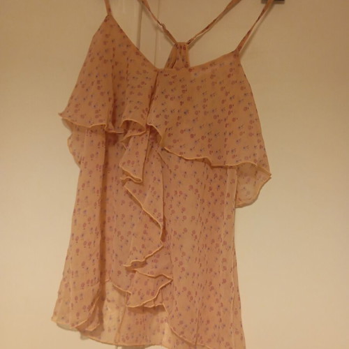 On Line blouse used, pink, size S/M, airy