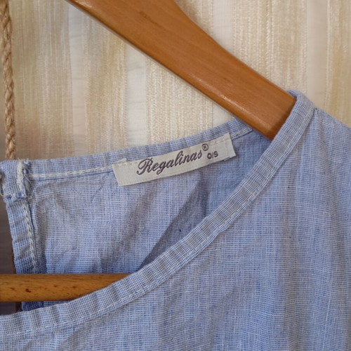 Regalinas tunic like new, blue, one size