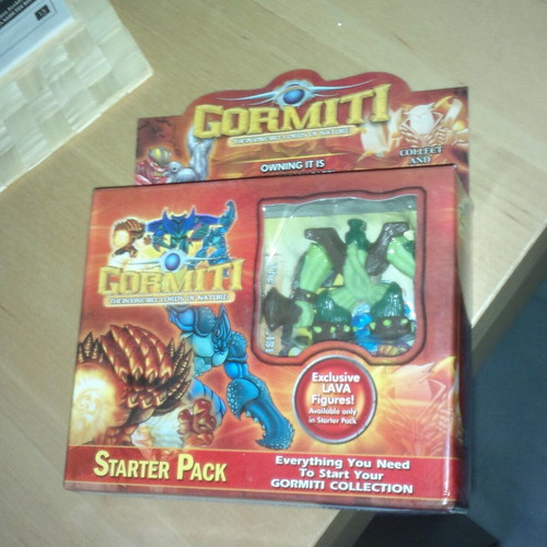 Giochi Preziosi Gormiti starter pack new, excellent condition