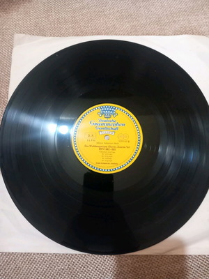 Deutsche Grammophon Gesellschaft vinyl record used, Bach - Das Wohltemperierte Klavier