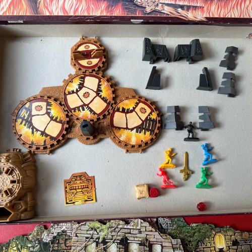 El Greco The Treasure of the Temple board game used